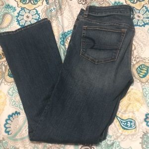 AE skinny kick jeans